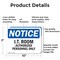 Signmission I.T. Room Authorized Personnel Only OSHA Notice Sign, Aluminum, 10in W x 7in L, 2PK OS-2PACK-NS-A-710-L-15816 - alternate 3